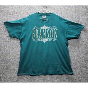 Vintage Branson Lee Total Cotton T Shirt Size XL   USA